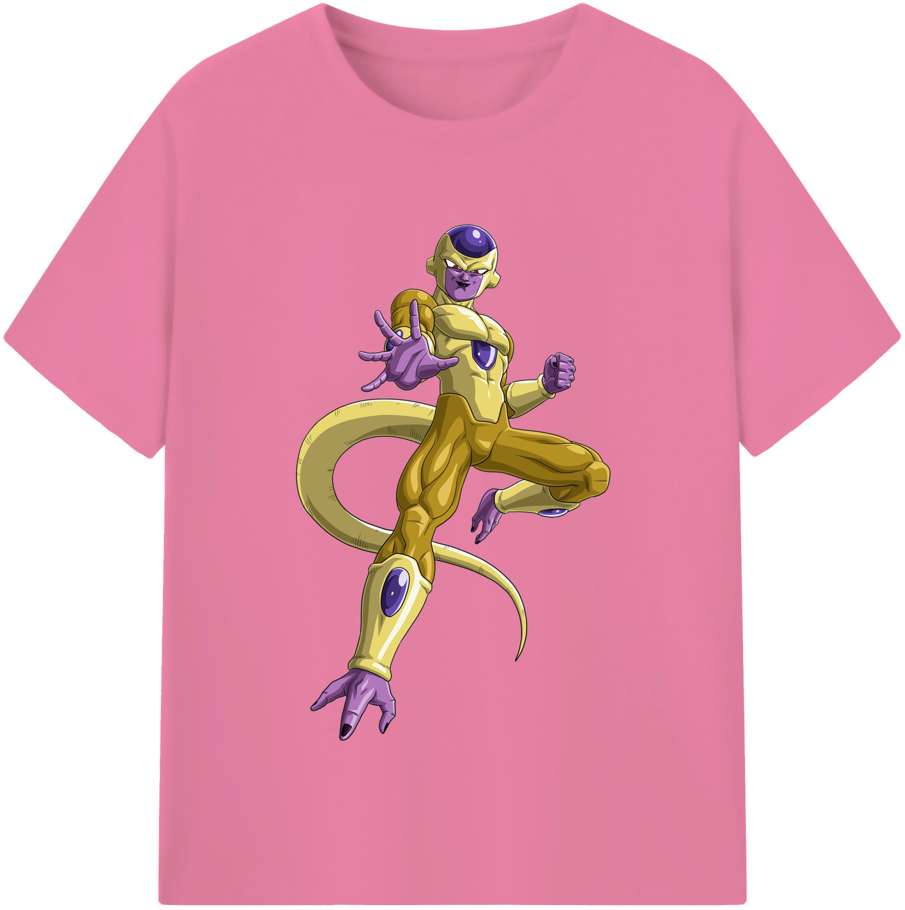 （画像用） ドラゴンボール フリーザ DRAGON BALL Frieza 綿100％半袖Tシャツ（フロントプリント）